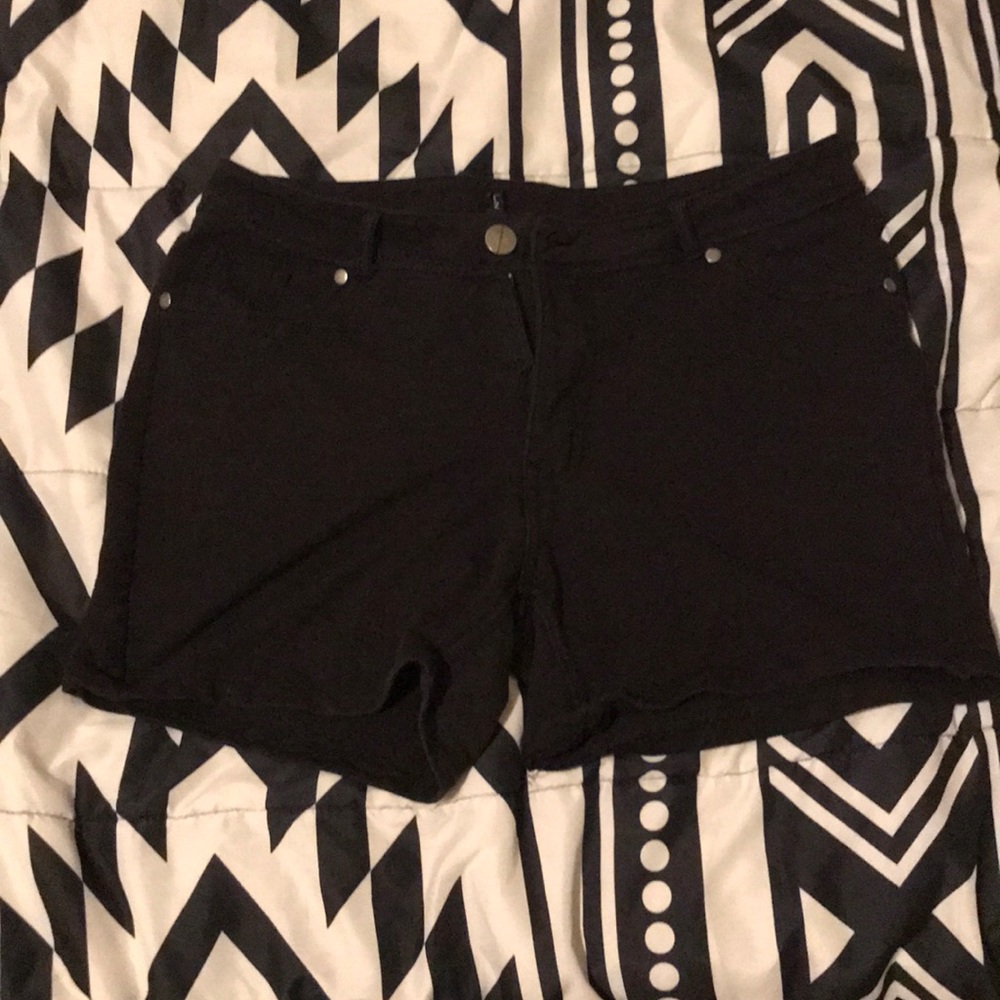 Black shorts
